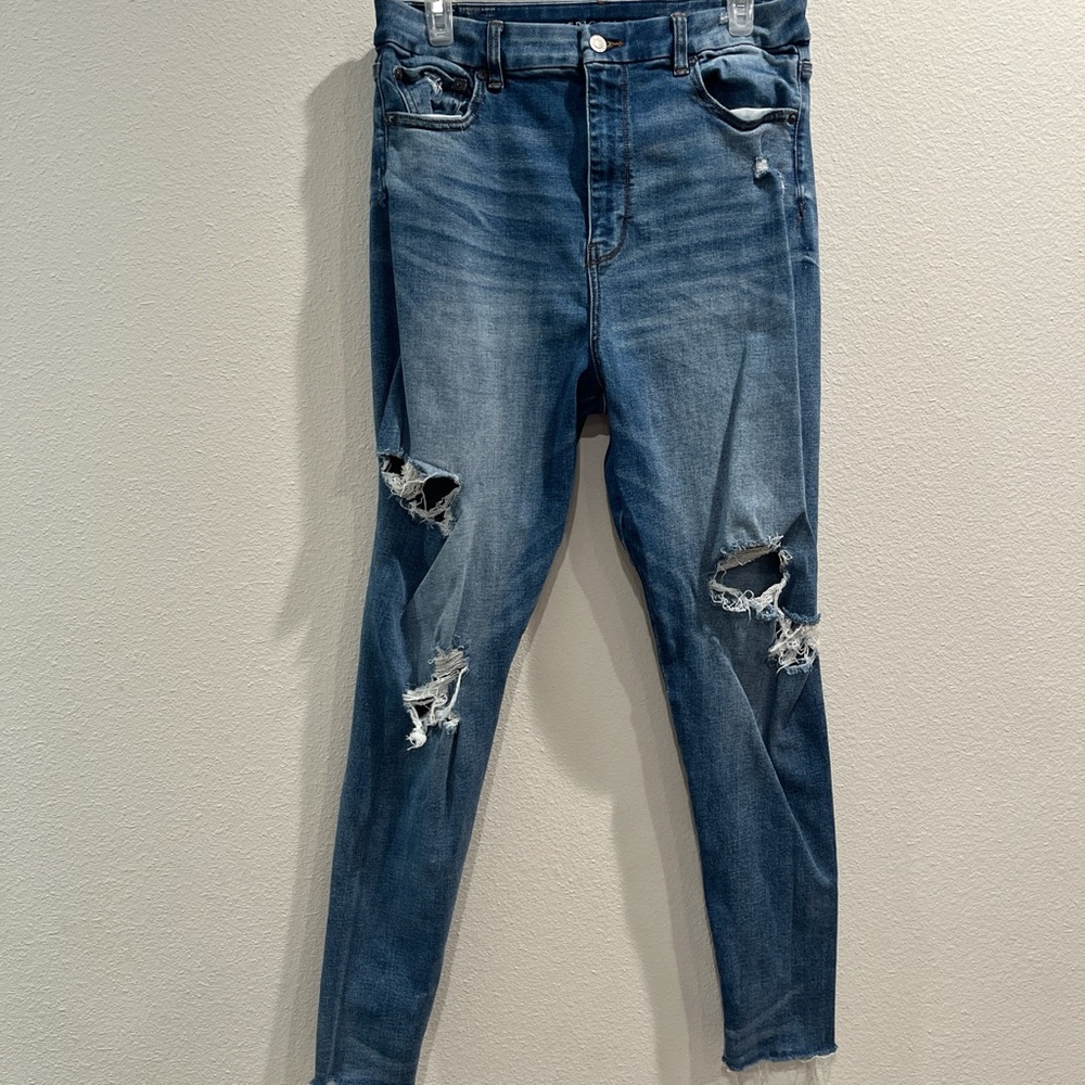 Blue Ripped Jeans